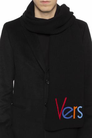 Logo-embroidered scarf, zdjęcie 2 Logo-embroidered scarf od Versace